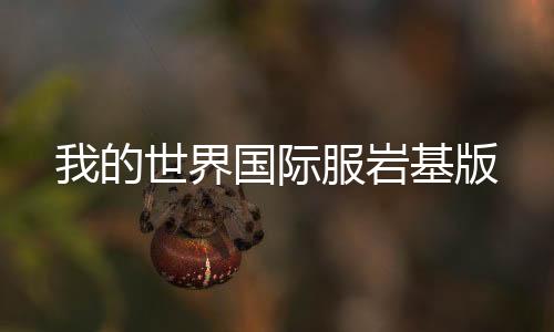 我的世界国际服岩基版下载
