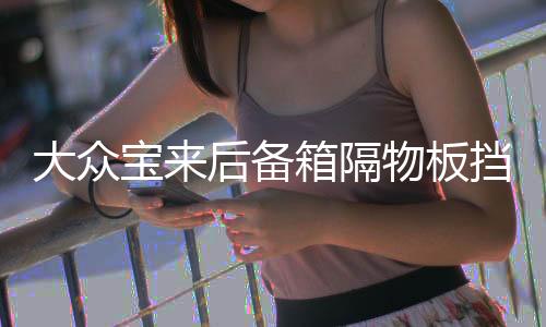 大众宝来后备箱隔物板挡板整理收纳汽车改装饰用品储物盒收纳配件下载