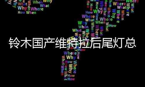 铃木国产维特拉后尾灯总成后大灯后组合灯后雾灯后倒车灯原厂正品下载