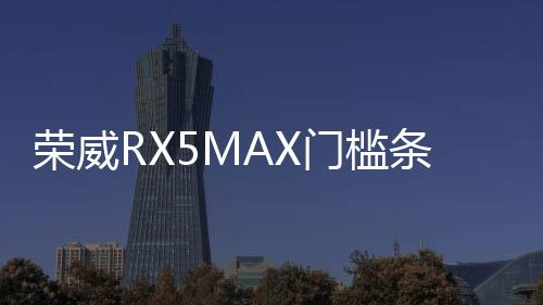 荣威RX5MAX门槛条改装配件专用迎宾踏板内饰装饰汽车用品防踩贴条下载