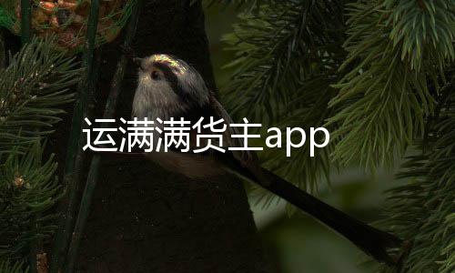 运满满货主app下载
