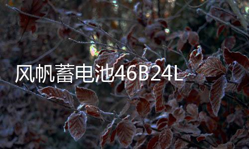 风帆蓄电池46B24L适配雅阁奥德赛思铂睿思域CRV锋范杰德汽车电瓶下载
